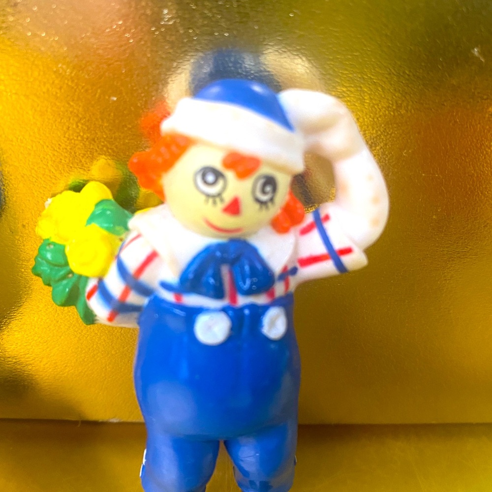 RAGGEDY ANN & RAGGEDY ANDY VINTAGE 1988 TARA TOYS COLLECTIBLE FIGURES - Picture 9 of 12